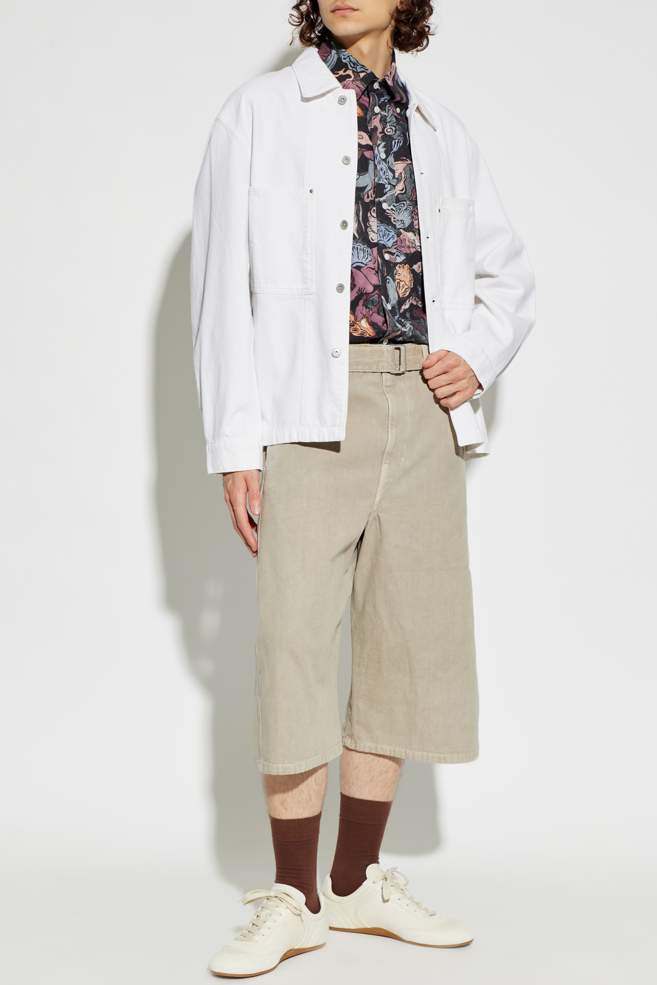 Lemaire Shorts with a belt | Men's | Vitkac